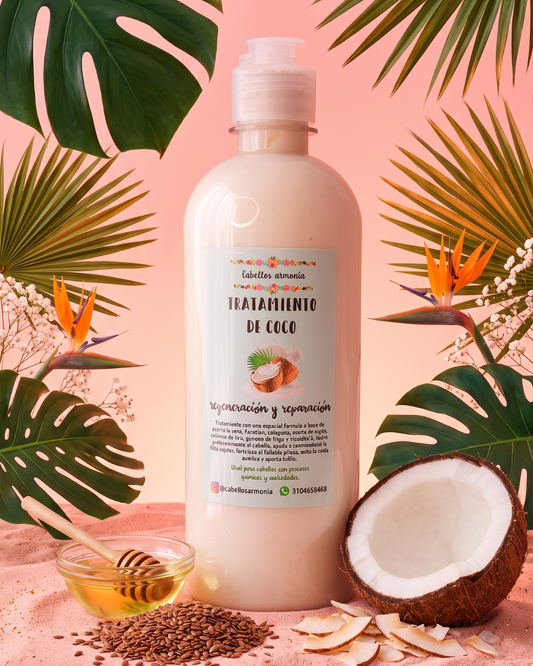 Tratamiento hidratante de coco