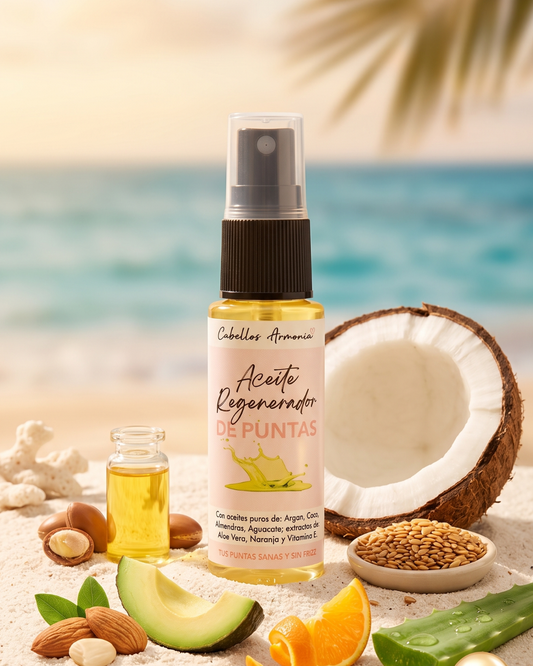 Aceite regenerador de puntas